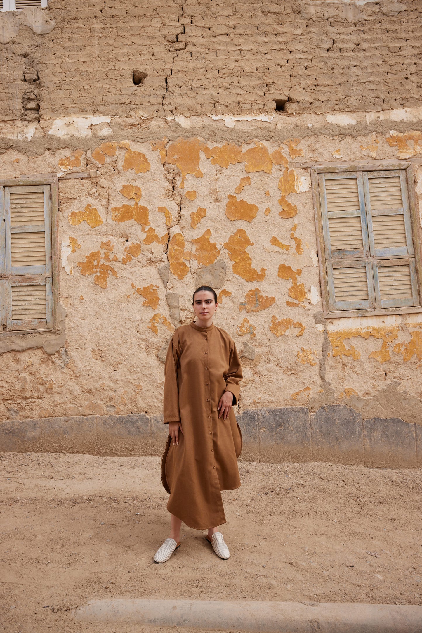Light Havan- Shirt Dress