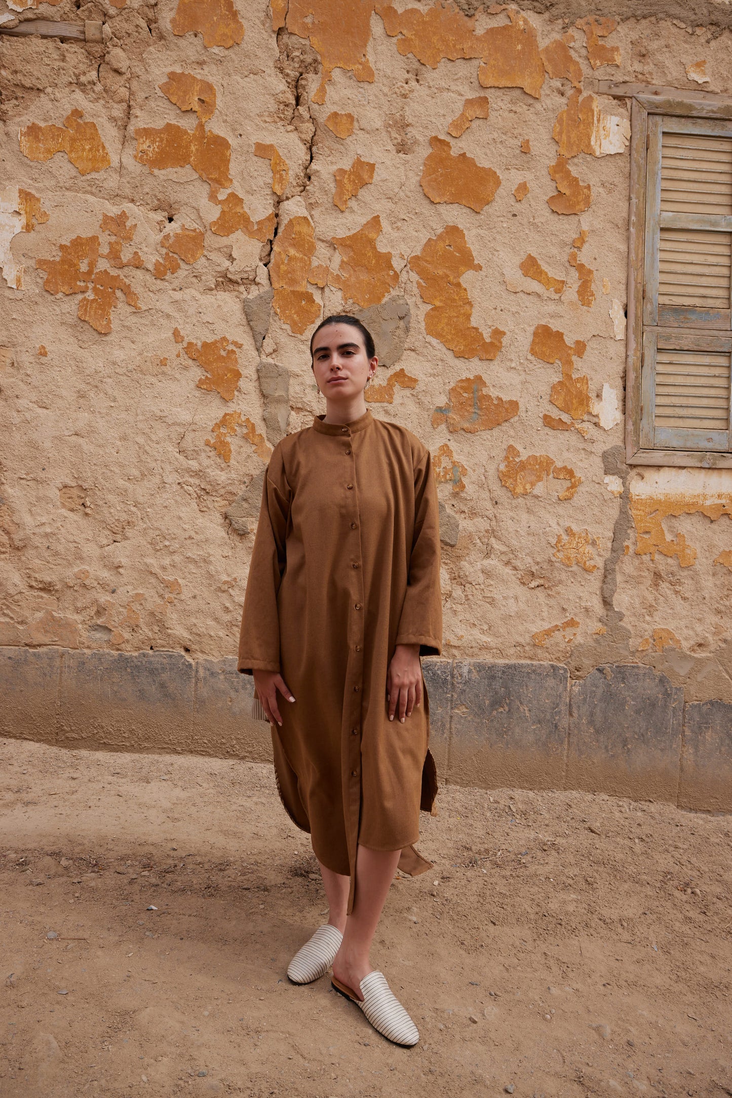 Light Havan- Shirt Dress