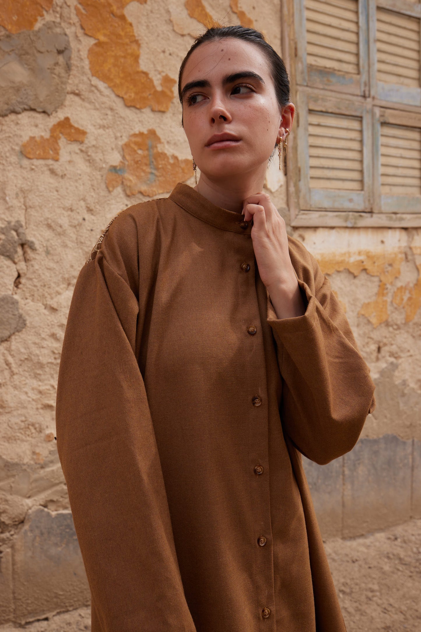Light Havan- Shirt Dress