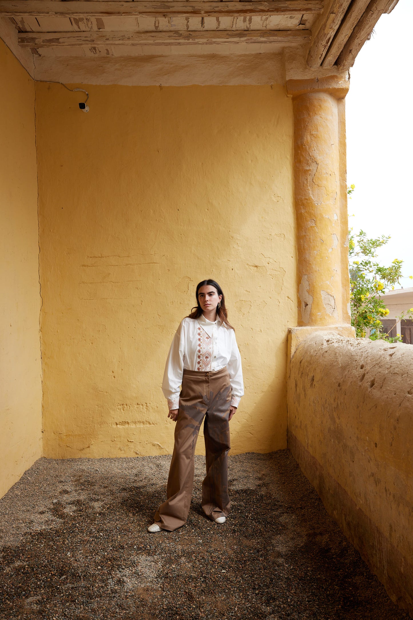 Brown Wide Leg Pants