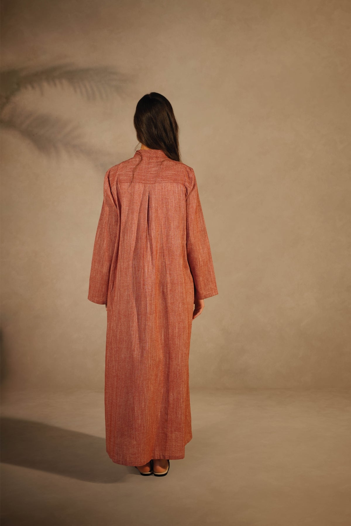 Brick Crochet Line - Linen Galabeya