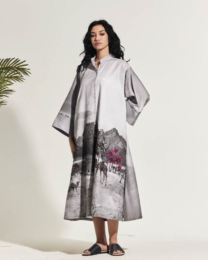 REDSEA GREY SHIRT DRESS